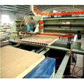 Linha de máquina de produção de extrusão de placa de porta de madeira plástica PVC WPC
